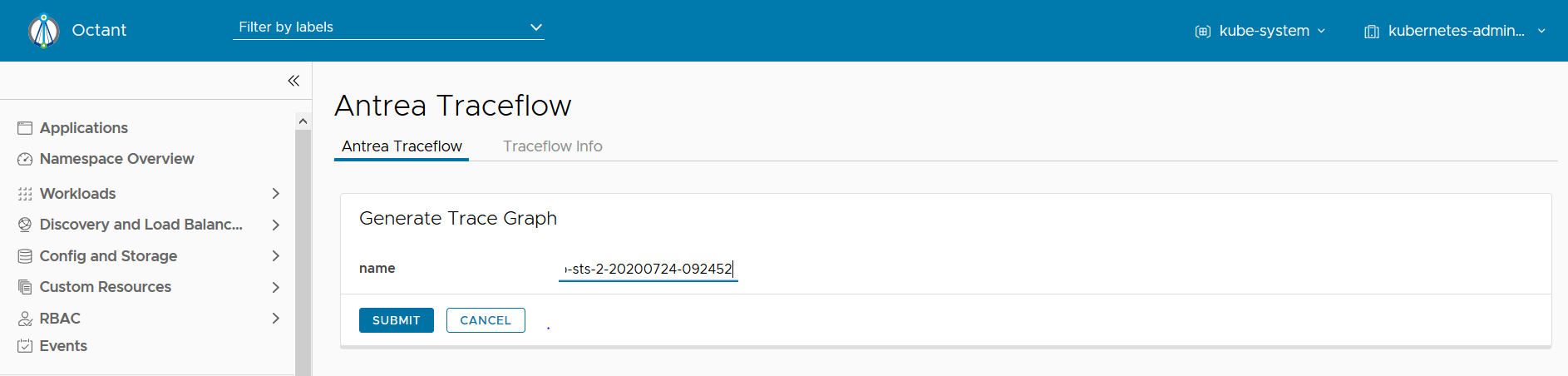 Generate Historical Trace